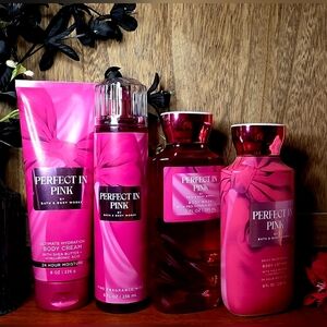 Bath & Body Works Perfect in Pink 4-Pc Bodycare Set